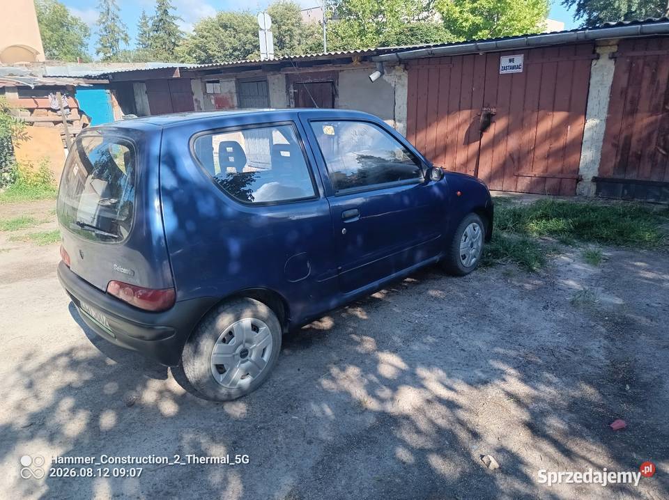 Fiat Seicento 1999r 900 benz lubelskie