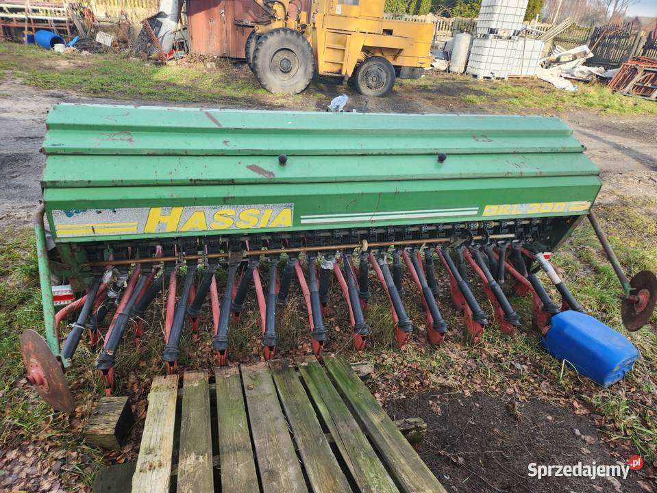 Siewnik Hassia dk 300 Pomiary