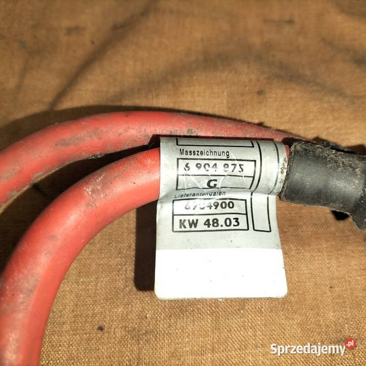 Przewód PLUS akumulatora BMW E65 E66 W Poręba