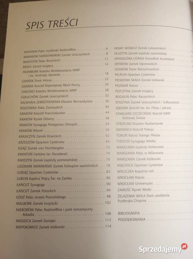 Najpiękniejsze zabytki Polski Adam Dylewski Anna