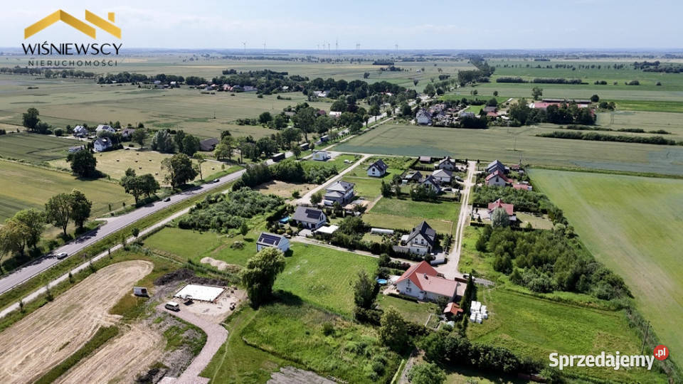 Działka 1580 m z mediami Cisy k Malborka budowlana
