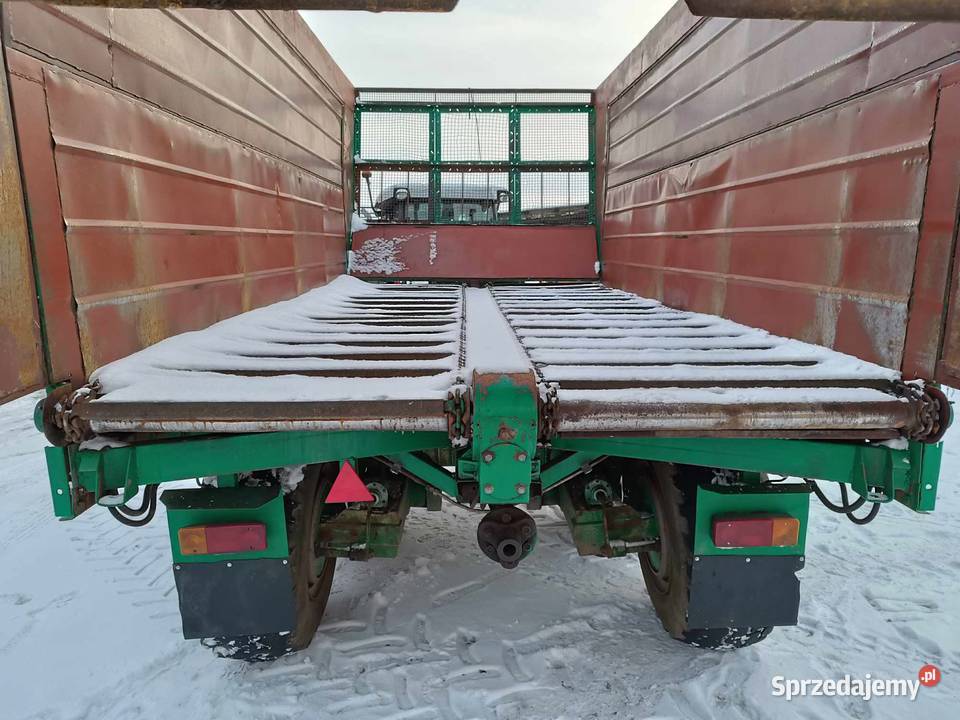 Przyczepa objętościowa Fortschritt Maszyny zielonkowe łódzkie Drużbice sprzedam