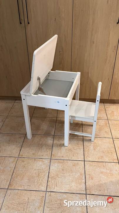 SUNDVIK biurko dziecięce 60x45 krzesełko 60cm Złotniki