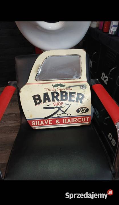 Barber Salon Unikalna Dekoracja Retro Vintage Pozostałe Łask