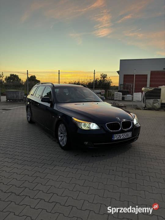 BMW E61 530D LCI skórzana tapicerka Czempiń