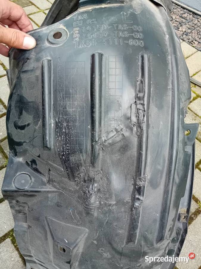 HONDA JAZZ dynamic lift nadkole lewy przód Nadkola sprzedam