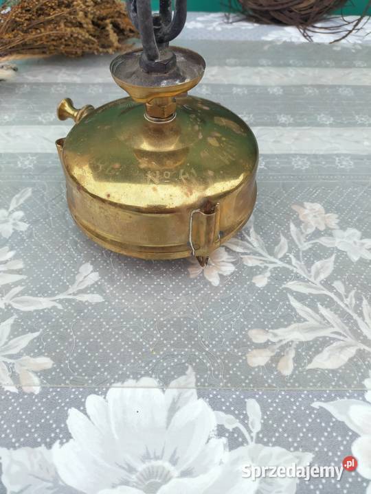 Mosiężna kuchenka turystyczna Połczyn-Zdrój