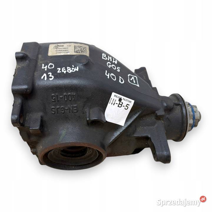 TYLNY MOST BMW X5 G05 X6 G06 30 D DIESEL TYŁ Chełm