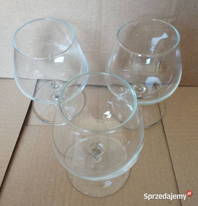 Kieliszek do koniaku 380ml komplet 6 sztuk Kieliszki i pucharki Kieliszki i pucharki