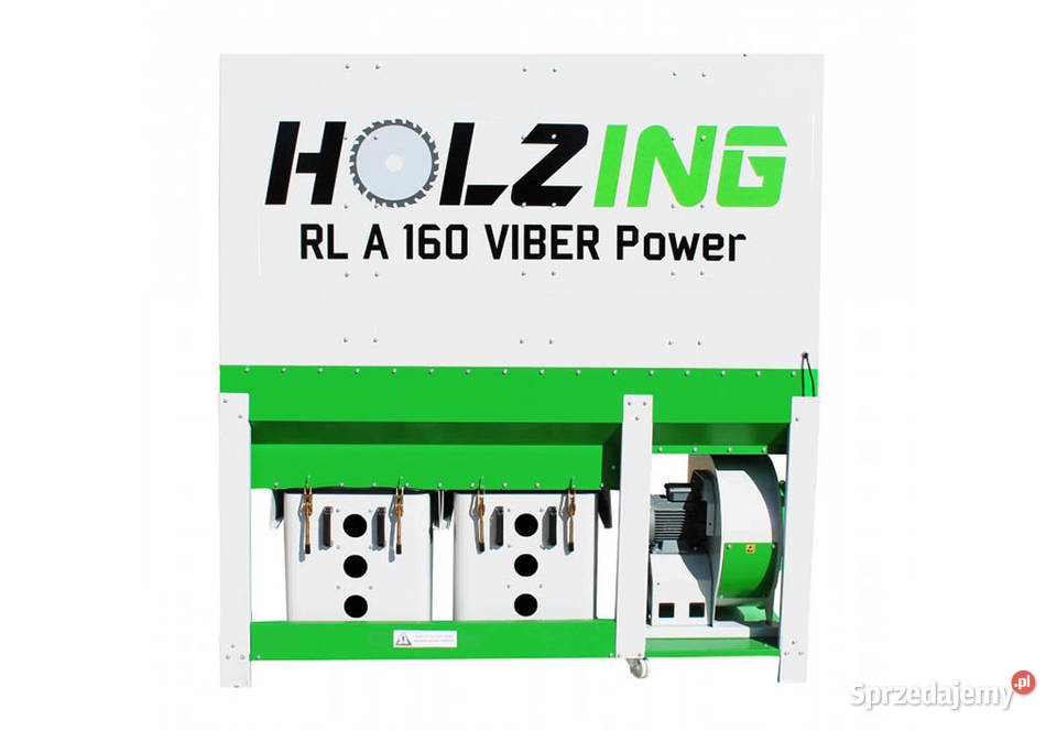 Odciąg do trocin i wiórów RLA 160 VIBER Power Produkcja Sierakowska Huta