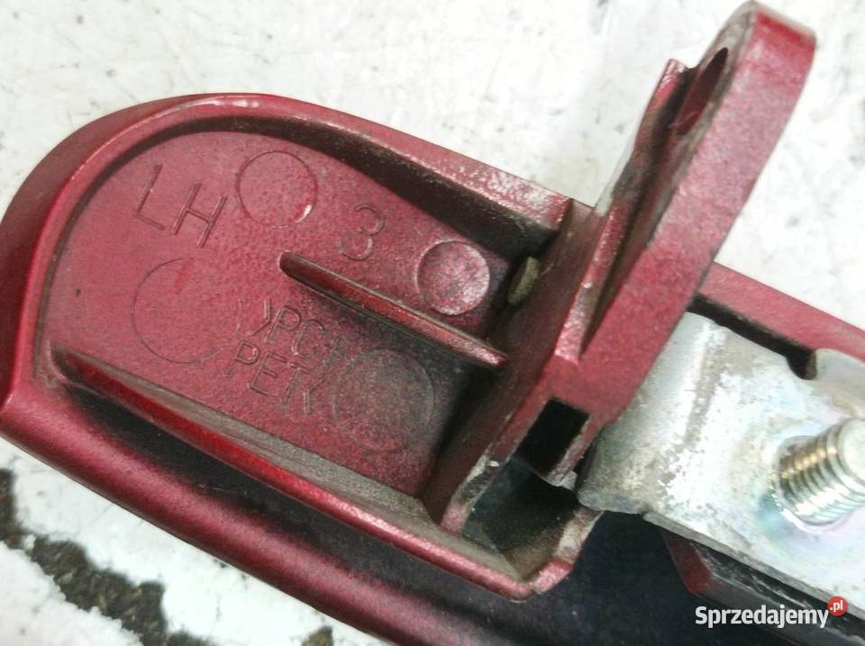 KLAMKA ZEWNĘTRZNA LEWA PRAWA PRZÓD TYŁ KOMPLET