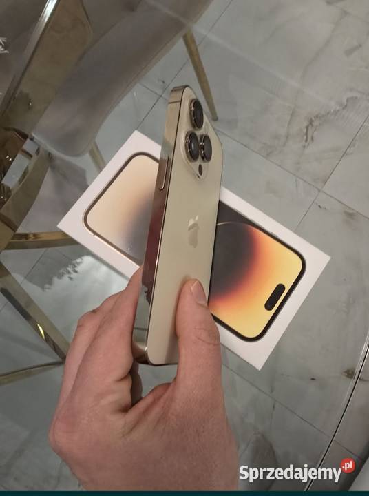 iPhone 14 Pro 256GB Złoty Okazja Bateria 81 Stan Prudnik