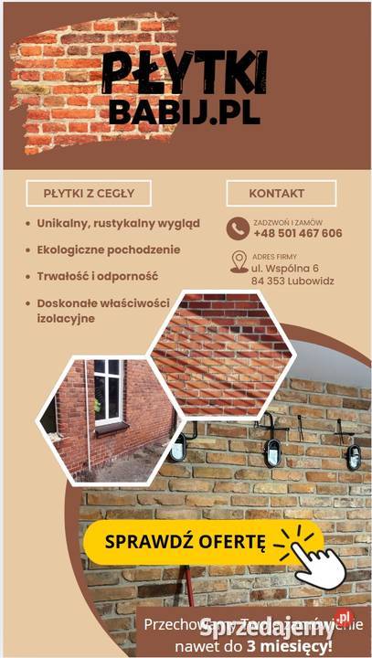 płytka cegła lico