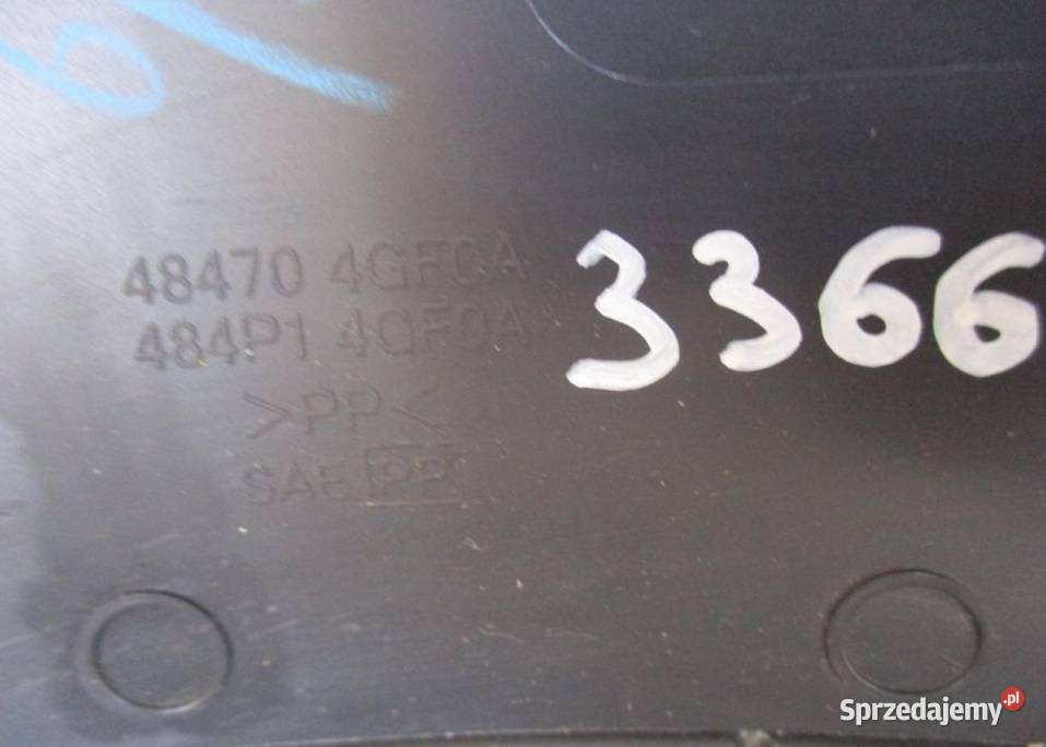 OBUDOWA RAMKA LICZNIKA INFINITI Q50 osobowe Karoseria
