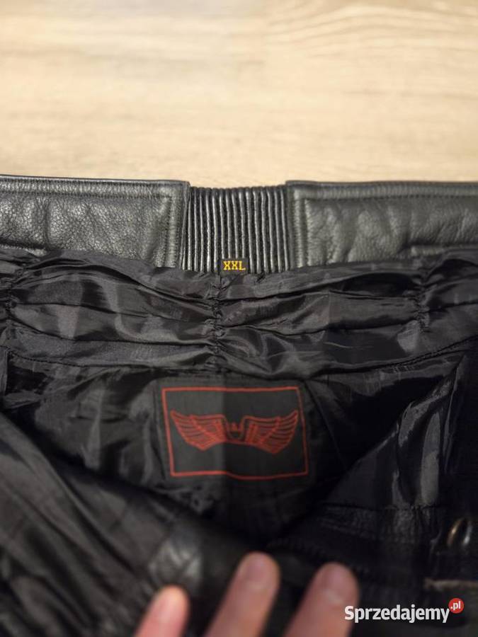 Skórzaną odzież motocyklowa czarny Gorlice sprzedam
