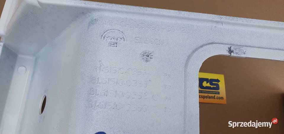 MAN TGA TGS STOPIEŃ DOLNY WĄSKA KABINA BIAŁY Bieleń sprzedam