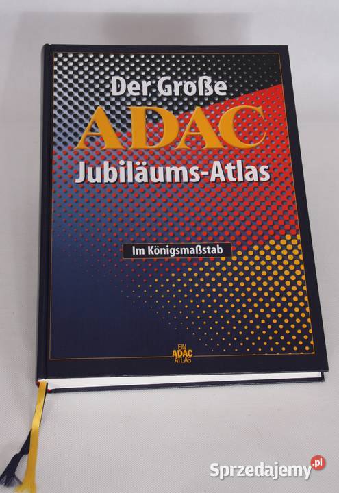 Atlas samochodowy Niemiec ADAC łódzkie sprzedam