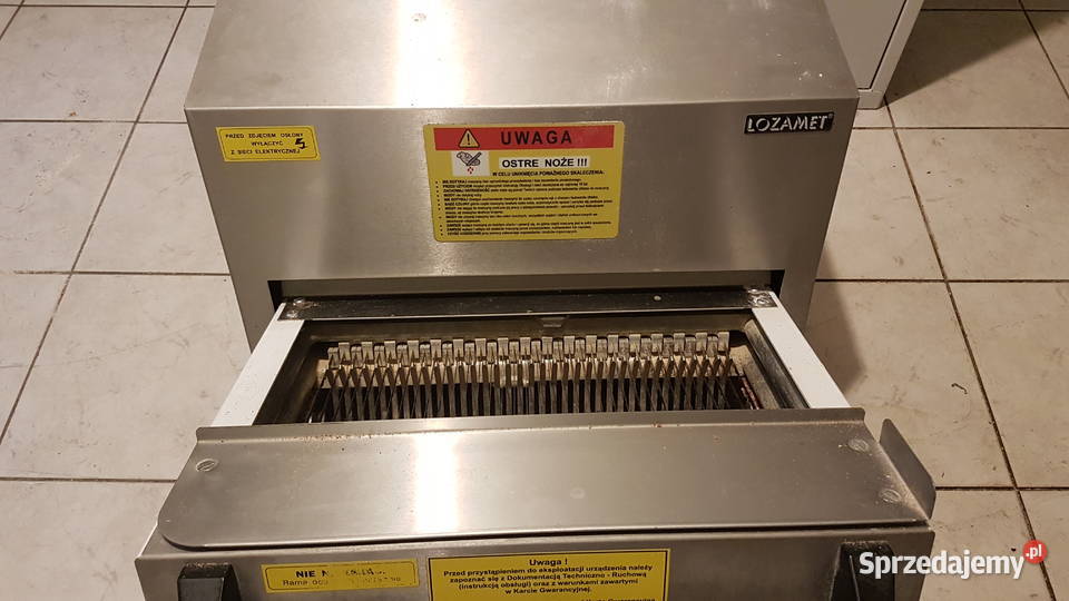 Krajalnica do chleba Lozamet Biznes i Przemysł Wrocław