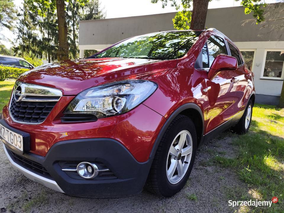 Opel Mokka 14 Benzyna Bordowy nieuszkodzony mazowieckie Kozienice