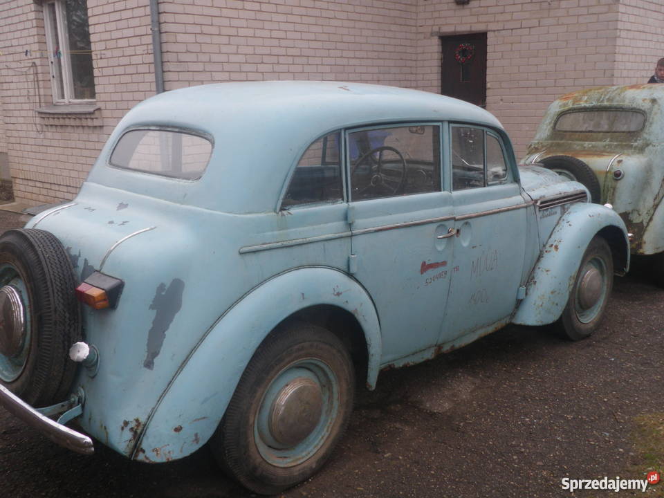 Moskwicz M 401 manualna wielkopolskie Środa Wielkopolska