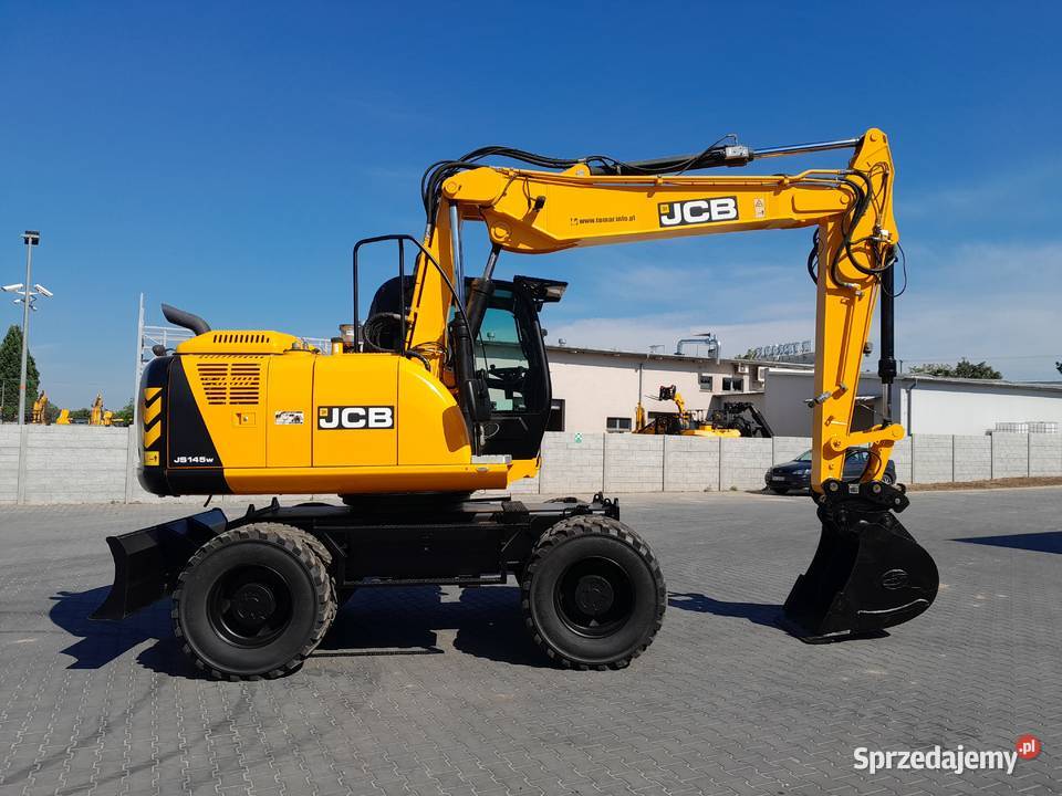 KOPARKA KOŁOWA 15 TON JCB JS15W CAT VOLVO Krotoszyn