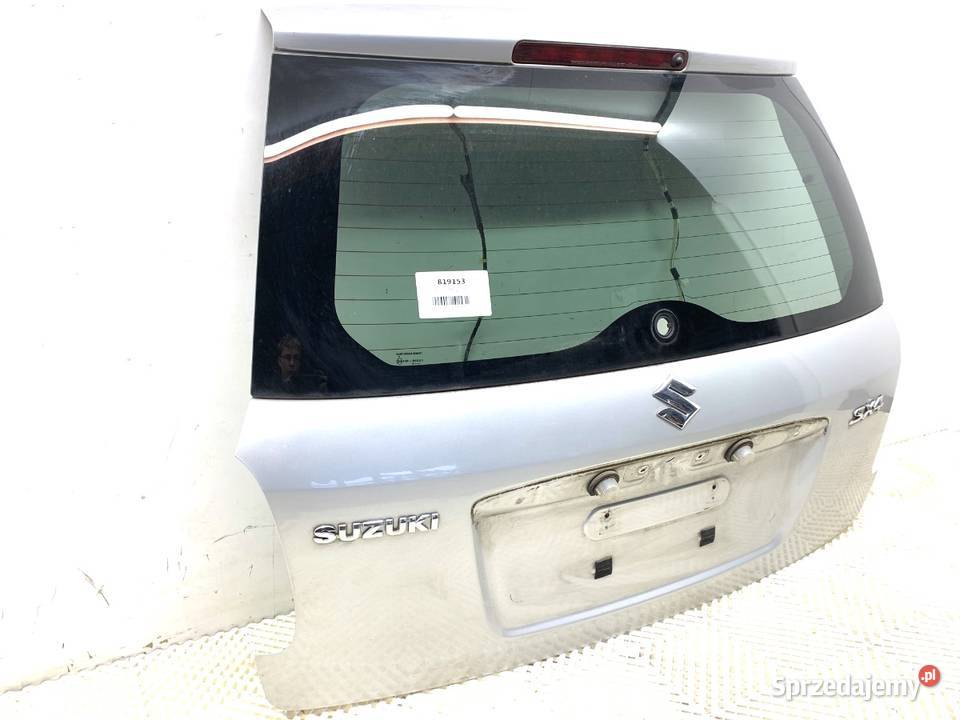 KLAPA TYŁ SUZUKI SX4 Crossover Silky SilverSteel