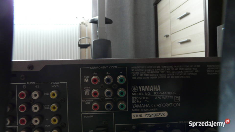 Yamaha RXV440 RDS WZMACNIACZ AMPITUNER Wolsztyn
