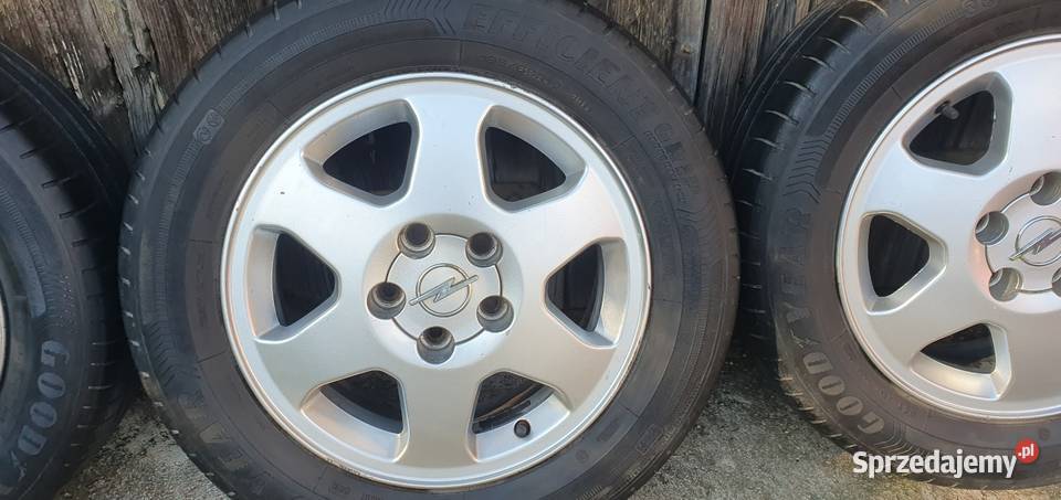 4x 15 5x110 ET 43 6JX15H2 Alufelgi opony lato wielkopolskie Pobiedziska