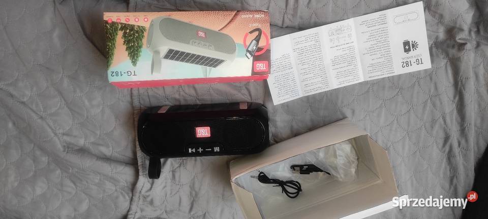 Głośnik solarny BT z radiem FM świetny wielkopolskie sprzedam