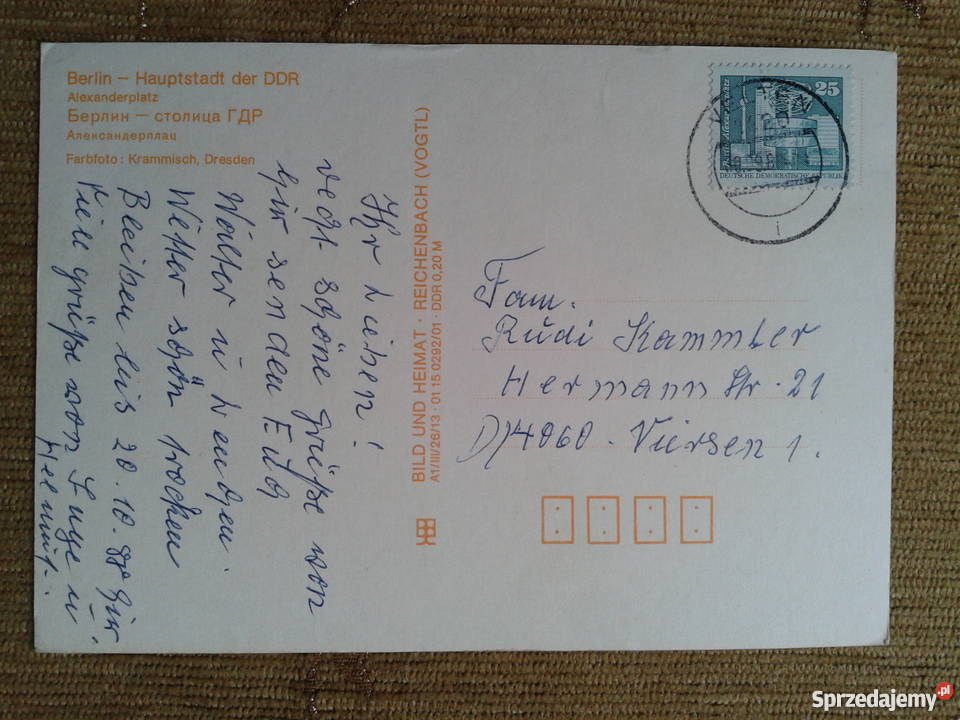 BERLIN ALEXANDERPLATZ W DZIELNICY MITTE lubelskie Piszczac