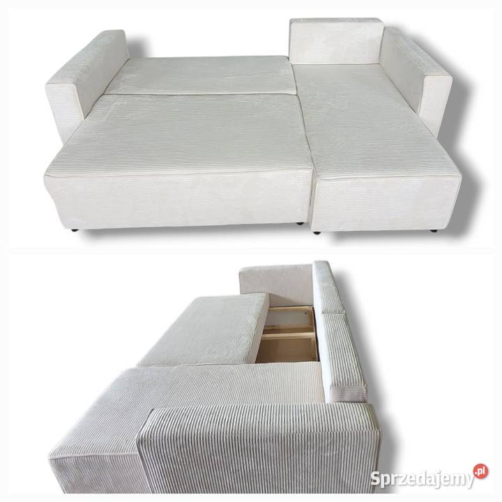 Narożnik Eryk Rogówka funkcja spania pojemnik na Dom i Ogród zachodniopomorskie Szczecin sprzedam