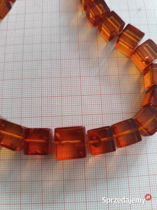 Naszyjnik Bursztyn Vintage Białystok