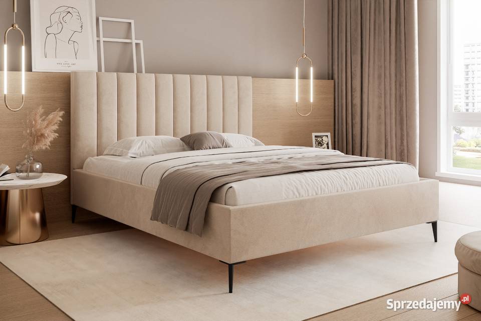 Łóżko tapicerowane Paros slim 33 różne kolory i Tarchały Małe