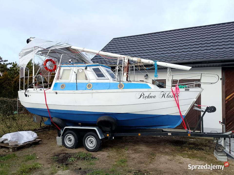 Łódź kabinowa houseboat z silnikiem Yamaha 8 Warszawa