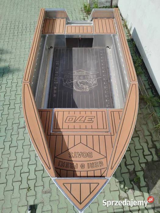 Łódź aluminiowa wędkarska GF 370 O 37m 10 rabatu Szczecin