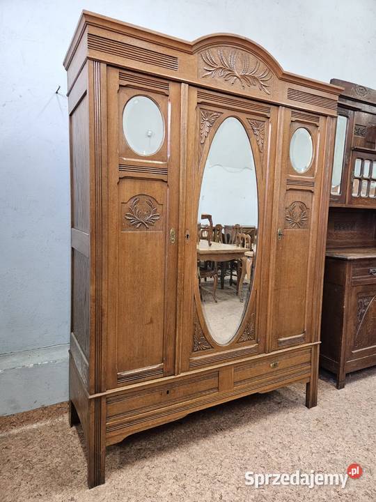 Stara szafa secesja Francja Nowy Sącz