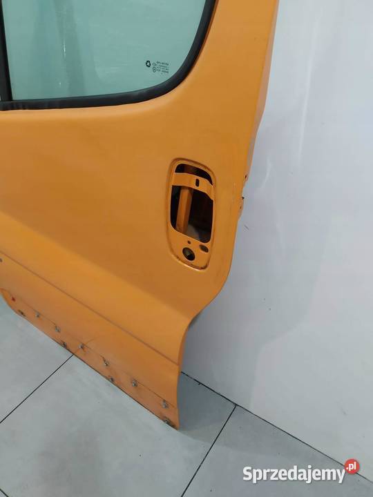 DRZWI LEWE PRZÓD POMARAŃCZOWE Opel Vivaro I Drzwi sprzedam