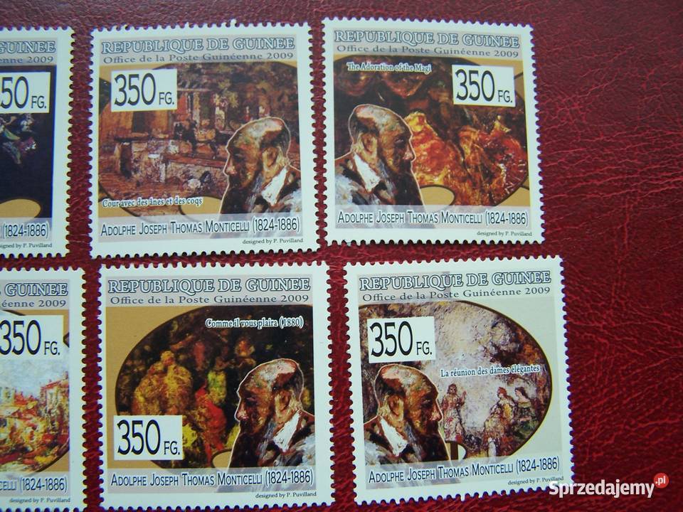 Gwinea 2009 MNH Sztuka Malarstwo Monticelli Tychy sprzedam