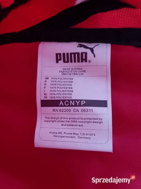 Plecak Puma Polska białoczerwony nowy z metką Torby, plecaki i walizki mazowieckie Ostrołęka