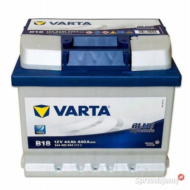 Akumulator Varta Blue B18 44Ah440A Łódź Układ elektryczny sprzedam
