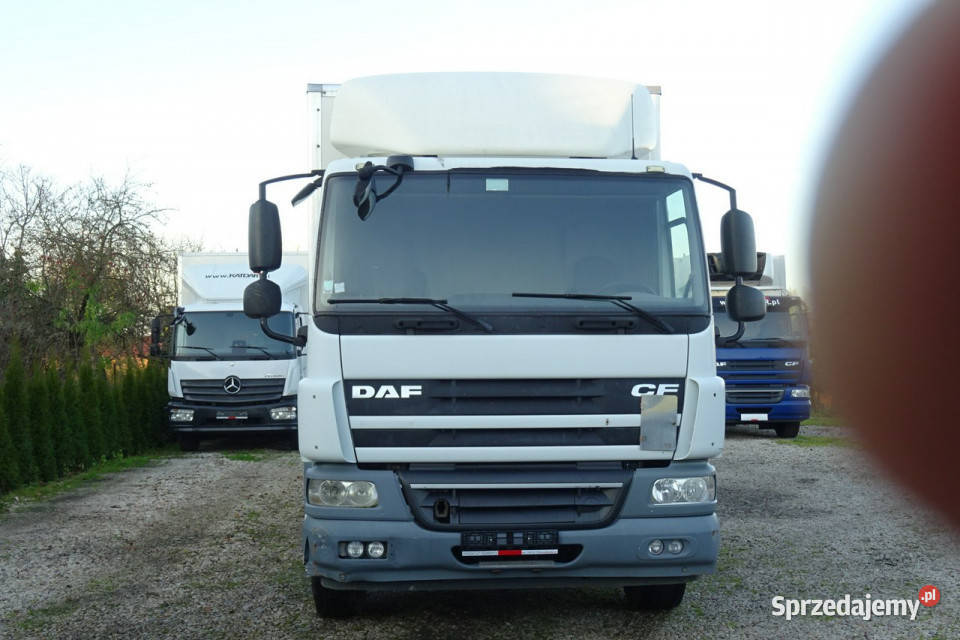 DAF CF 65300 Euro 5 kontener 21 pal winda klapa elektryczne lusterka mazowieckie Góra Kalwaria