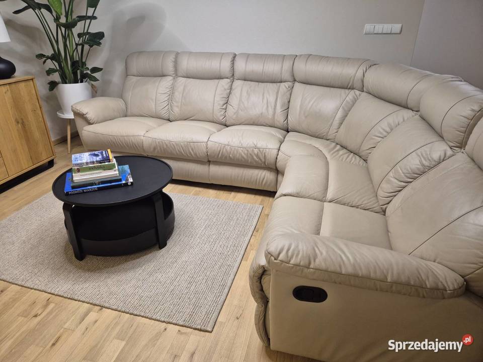 Narożnik i sofa Tania III skóra naturalna meble mazowieckie Warszawa sprzedam