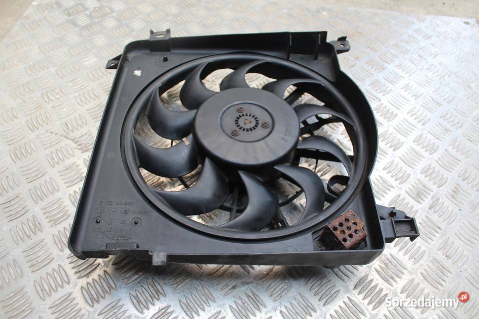 WENTYLATOR CHŁODNICY OPEL ASTRA H 17 CDTI wielkopolskie