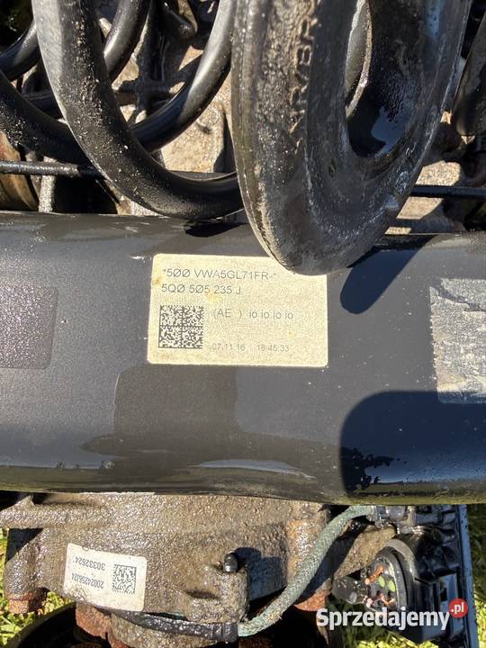 Wózek sanki zawieszenie Haldex napęd superb 3 Zestawy zawieszenia Piotrków Borowski