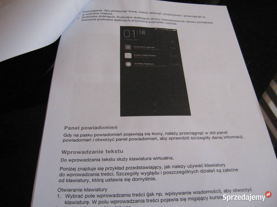 Instrukcja obsłigi telefonu Mi Phone j polski Olsztyn