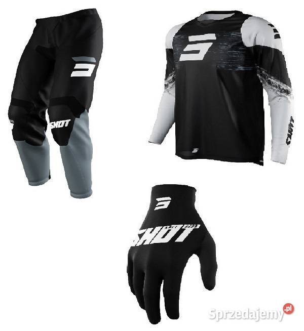 STRÓJ SPODNIE KOSZULKA RĘKAWICZKI DEVO RAW 2022 Kaski i odzież Mrągowo