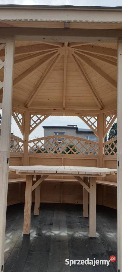 Altana altany ogrodowe sześciokątne wiaty Domki Pawilony i namioty małopolskie Maków Podhalański sprzedam