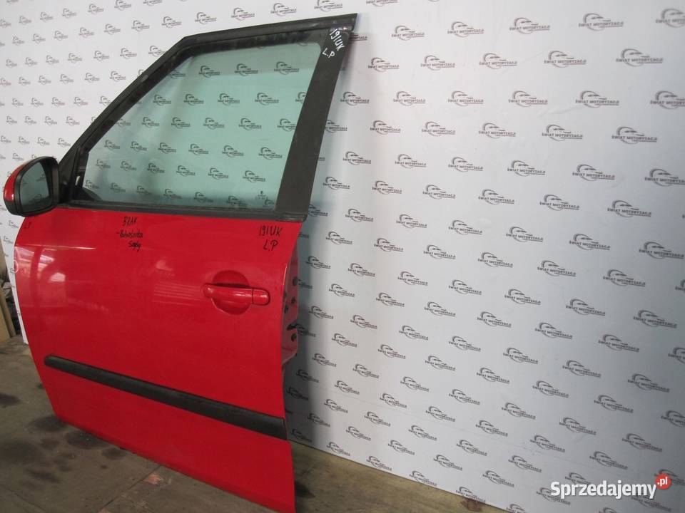 SKODA FABIA II drzwi lewe przód