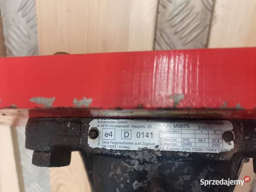 Zaczep automatyczny Manitou MLT 747 Wilkowo