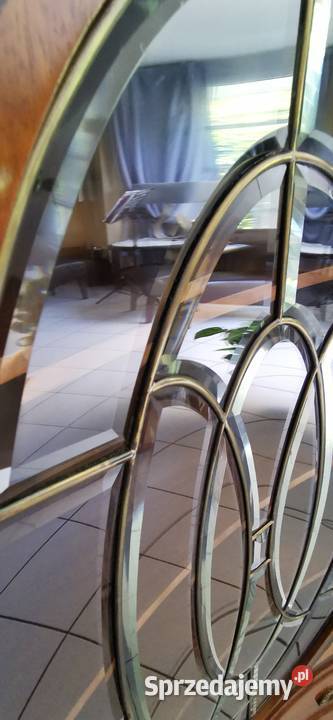 Secesja Witryna narożna mahoń Ok 1915 Wrocław